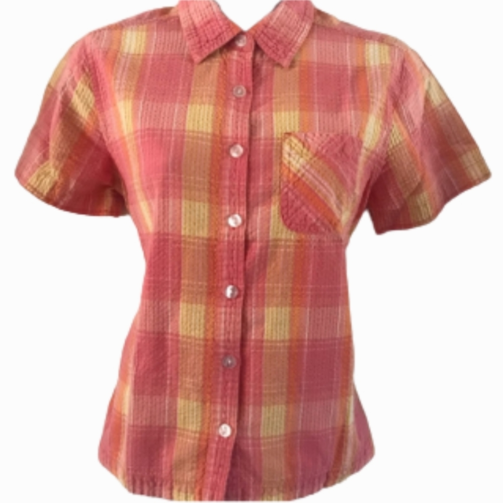 Erika Short Sleeve Blouse Shirt